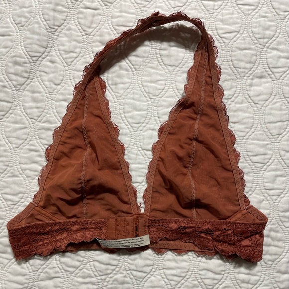 FREE PEOPLE burnt orange bralette - Picture 2 of 3